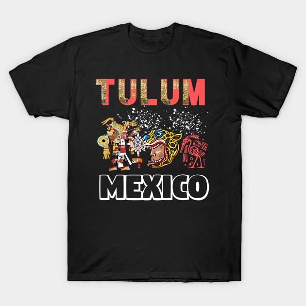 Graphic Design Tulum T-Shirt by TASKARAINK